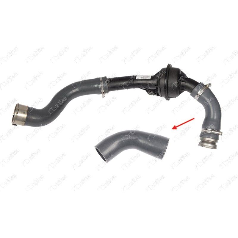 IBRAS TURBO HORTUMU PLASTİK BORU HARİÇ OK İLE GÖSTERİLEN KÜÇÜK HORTUM DACIA DOKKER 12 (144600661R)