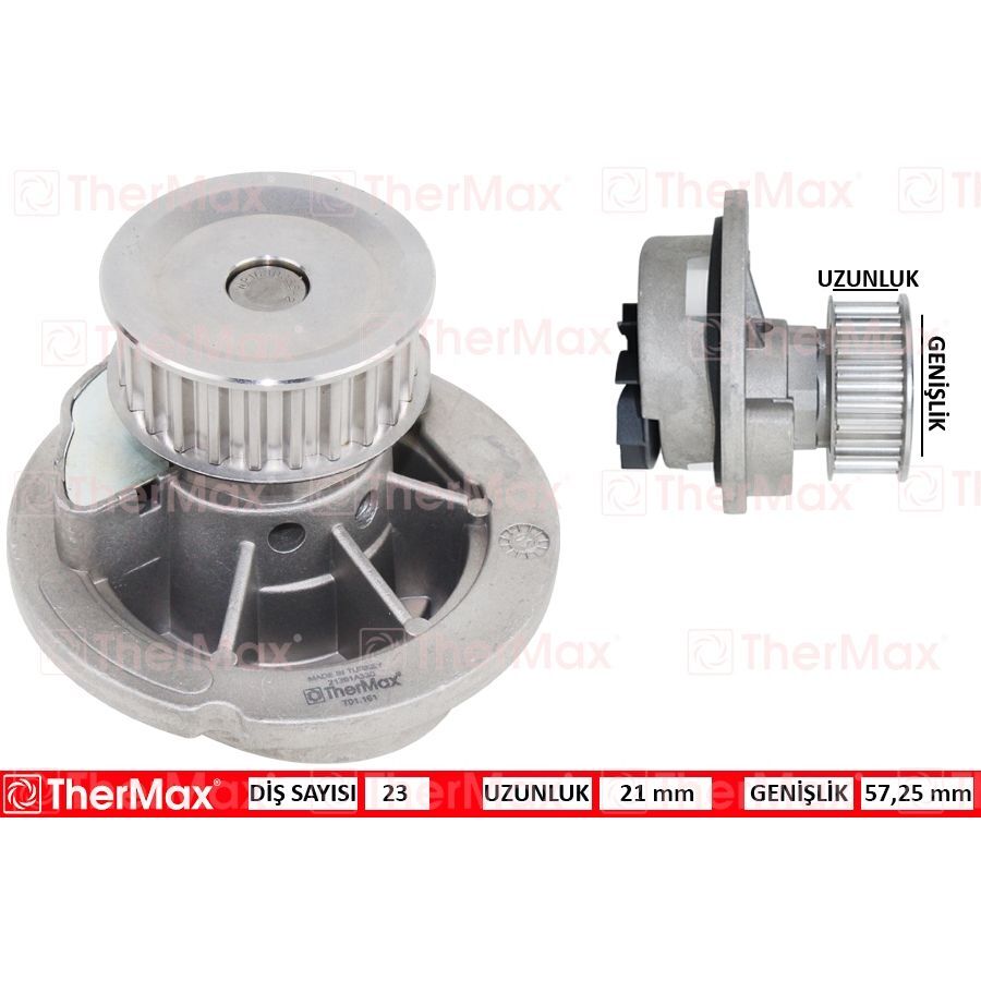 THERMAX DEVİRDAİM ASTRA G-VECTRA B-C-CORSA C-ZAFIRA-COMBO 05 1.4 16V-1.6 16V X14-Z14-X16-Z16 PA541A T (1334077)