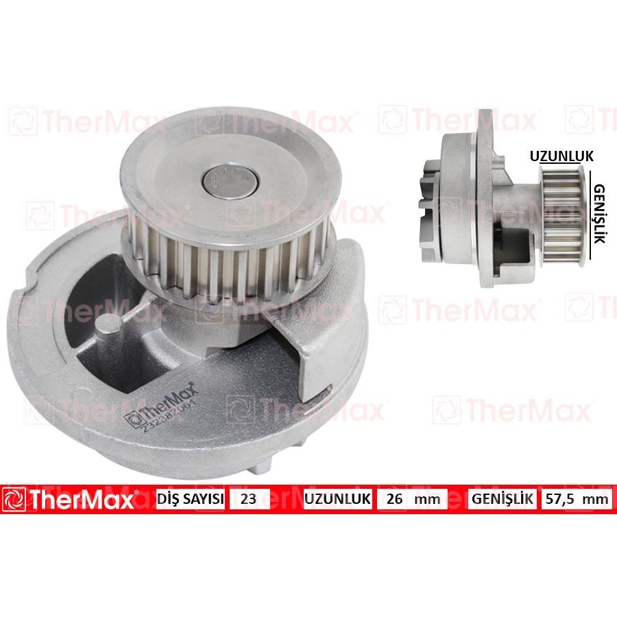 THERMAX X DEVİRDAİM ASTRA G-H-VECTRA B-C-MERIVA-ZAFIRA 1.8-1.8 16V PA727 T (1334135)