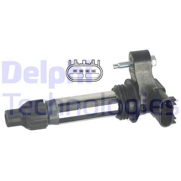 DELPHI ATEŞLEME BOBİNİ - OPEL / CHEVROLET / SAAB ANTARA. INSİGNİA; CHEVROLET CAPTİVA. SAAB 9-5 2.8-3.0-3.2 (12590990)