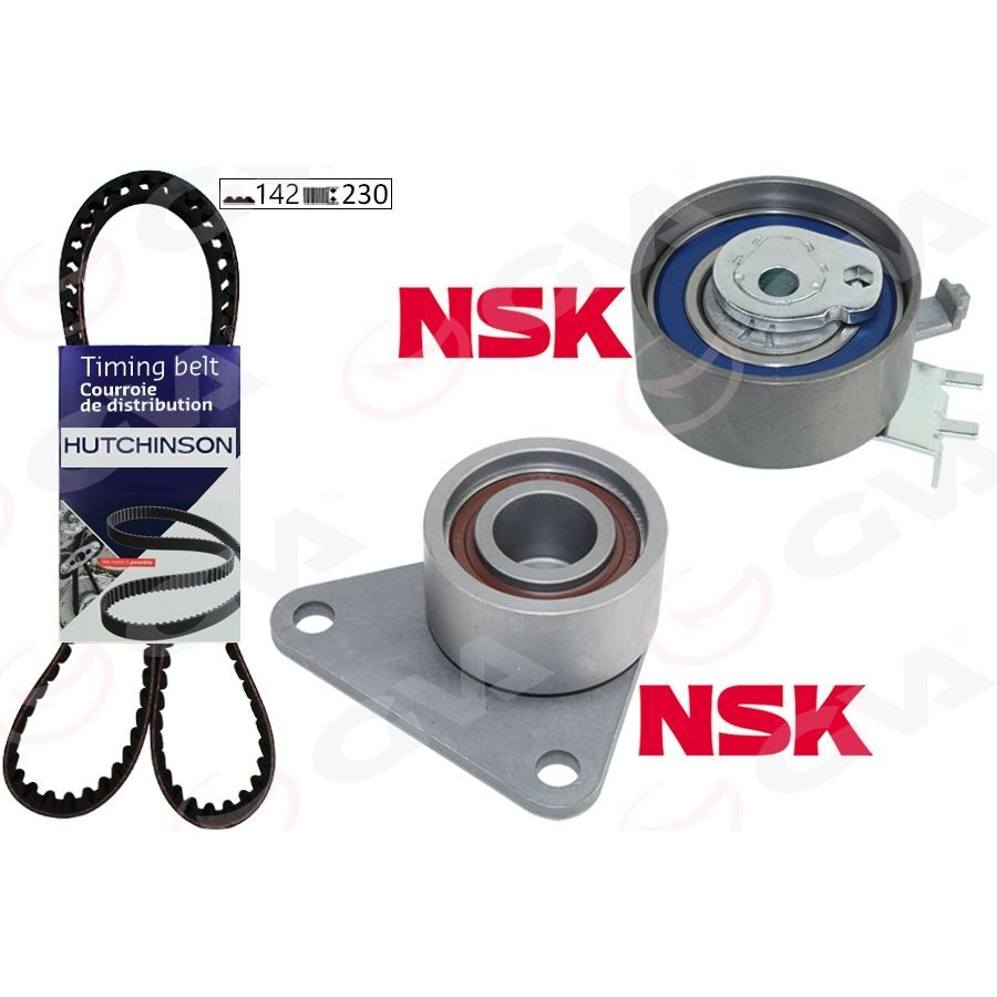 GVA EKSANTRİK GERGİ KİTİ 142X230 LAGUNA 2.0 16V 95-01 -SAFRANE II 2.0 96-00 -VOLVO S40 99-04 K015509XS (7438610040)