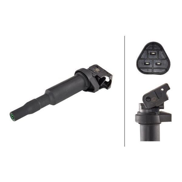 HELLA ATEŞLEME BOBİNİ OPEL GRANDLAND PEUGEOT P207-P208-P308-P508-P3008-P5008 CITROEN C4-C5-DS3-DS4 1.6 THP -PURETECH (12137571643)