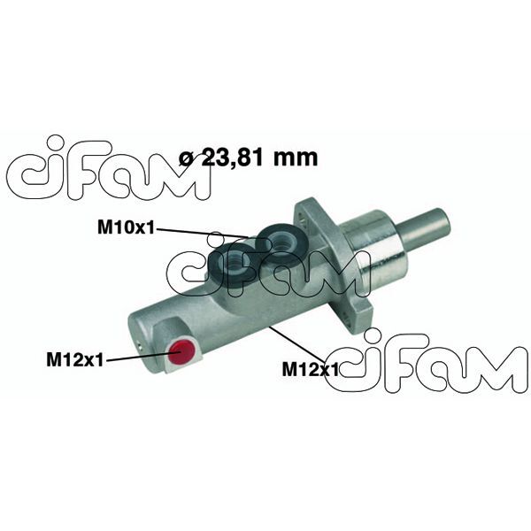 CIFAM FREN ANA MERKEZİ VECTRA B 96>02 2.0 16V 2.5 16V X20XEV-X25XE 23.80 MM (558162)