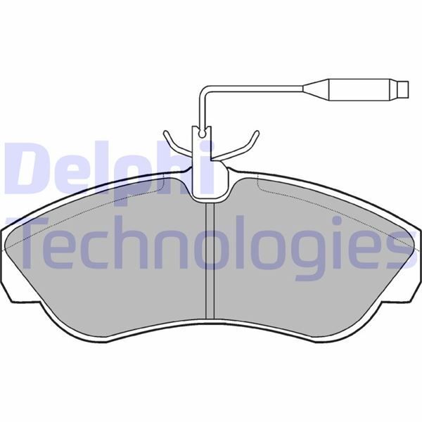 DELPHI ÖN BALATA FİŞLİ BOXER-DUCATO-JUMPER 1800KG 94 02 (4251.18)