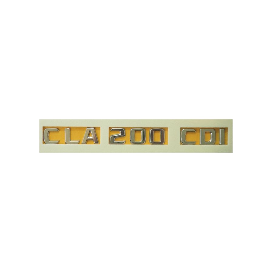 Lemar Yazı Tip Yazısı CLA 200Cdı Krom (A117 817 26 15)