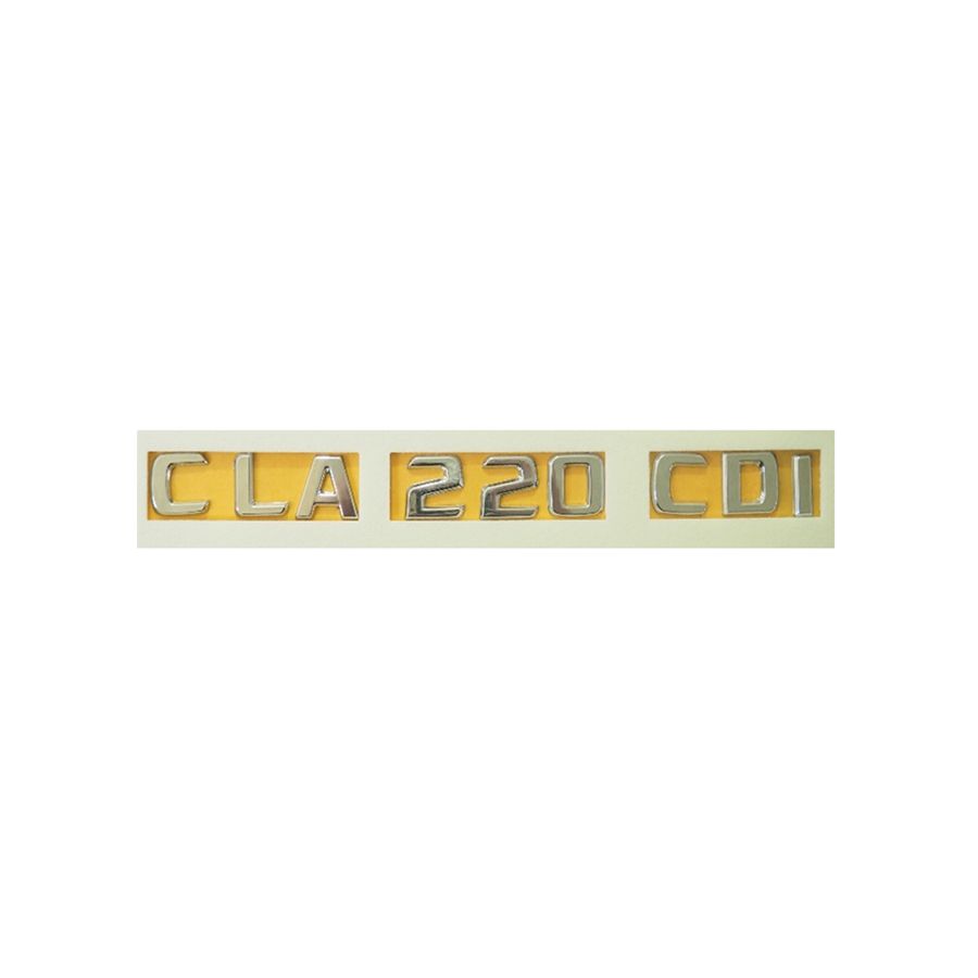 Lemar Yazı Tip Yazısı CLA 220Cdı Krom (A117 817 21 15)