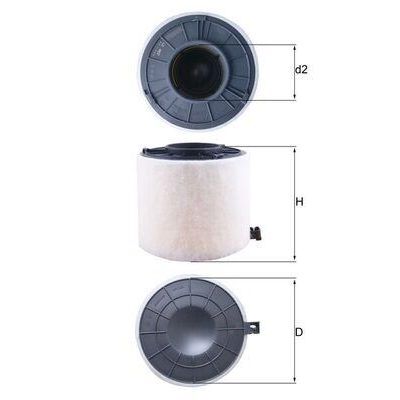 MAHLE HAVA FİLTRESİ (8W0133843A)