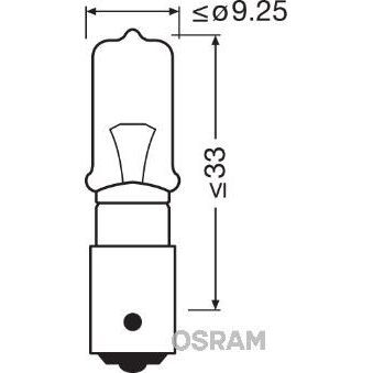 OSRAM AMPUL 12V H21W HALOJEN PARK