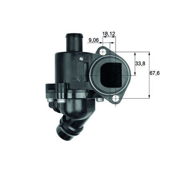 MAHLE TERMOSTAT KOMPLE A4-A6 1.8T 100C (06B121111K)