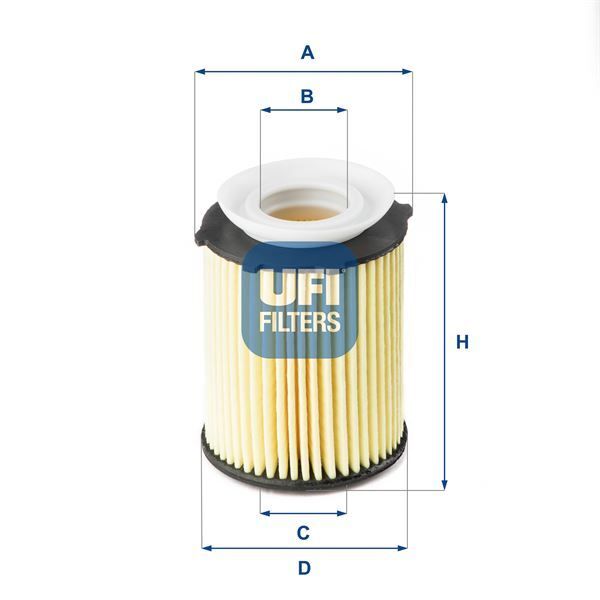UFI YAG FILTRESI MERCEDES M270 M274 W204 W205 W176 W177 W246 W212 W213 (A2701800109)