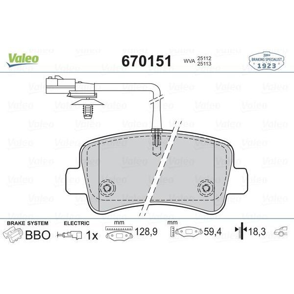 VALEO ARKA BALATA MASTER III 10 MOVANO 10 2.3 DCİ CDTİ TEK TEKER 440601186R-440604591R (440600264R)