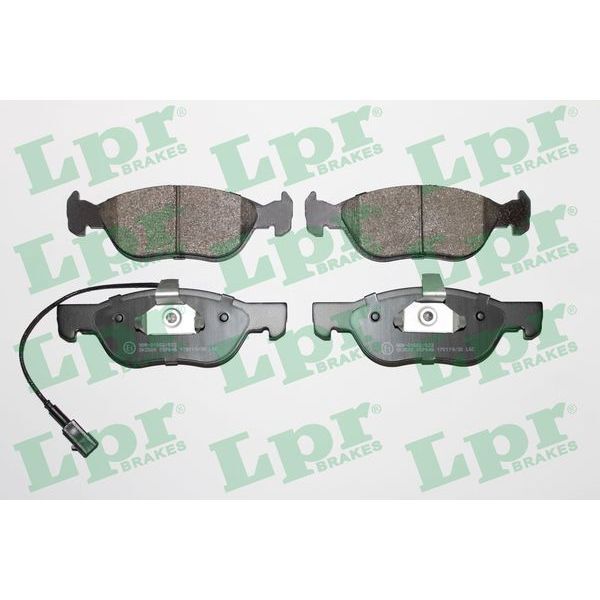 LPR ÖN FREN BALATASI FIAT BRAVA-BRAVO 95 02 MAREA 96 02 PUNTO 00 FİŞLİ (77362090)