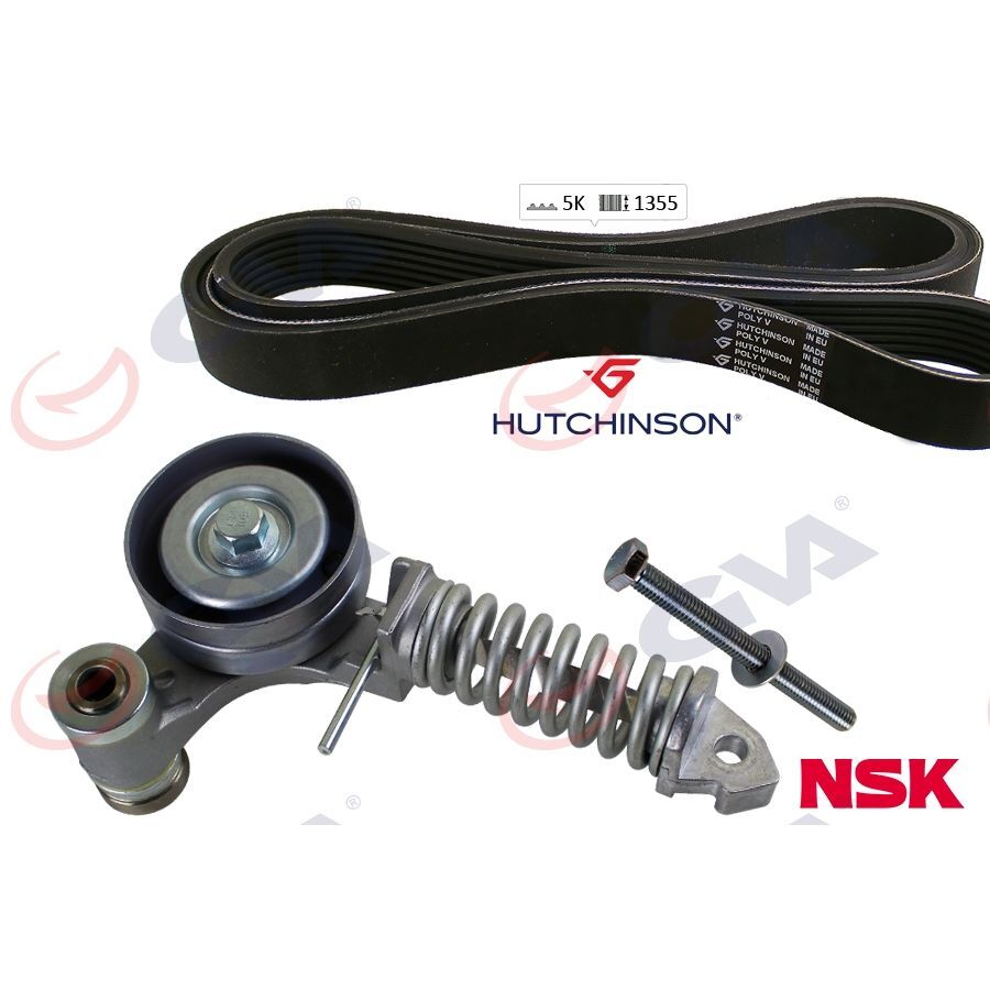 GVA ALTERNATÖR GERGİ KİTİ ASTRA H-CORSA C-D 1.2-1.4 K015PK1355 (1340550)