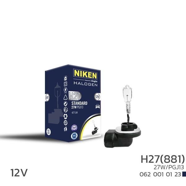 NIKEN NIKEN H27W/2 881 27W HALOJEN AMPUL PGJ13 12V